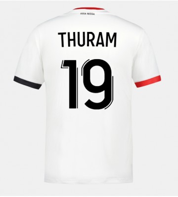 OGC Nice Khephren Thuram #19 Replika Udebanetrøje 2023-24 Kortærmet